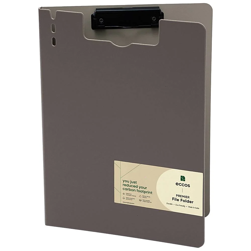 ECCOS Premier File Folder A4 Size (Warm Grey)
