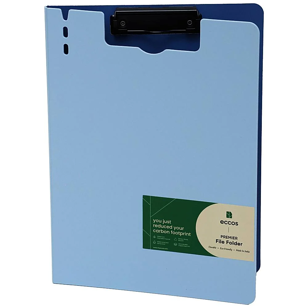 ECCOS Premier File Folder A4 Size (Light Blue)