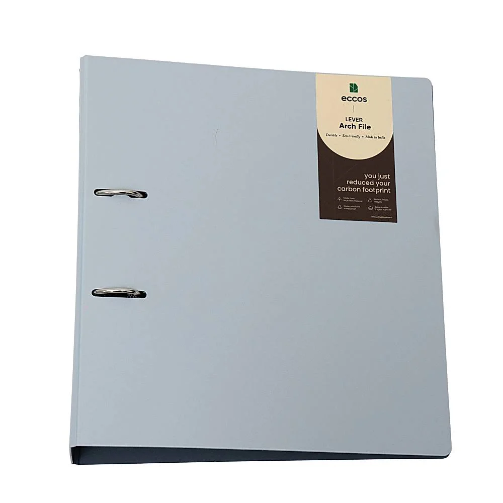 ECCOS Lever Arch File Full Scape Size (French Grey)
