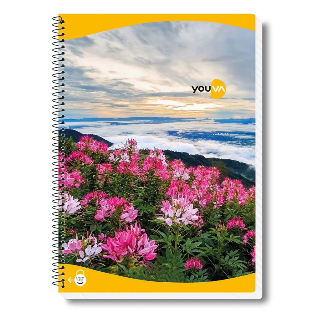 Navneet Youva Spiral Long Book A4 Size Unruled 300 Pages