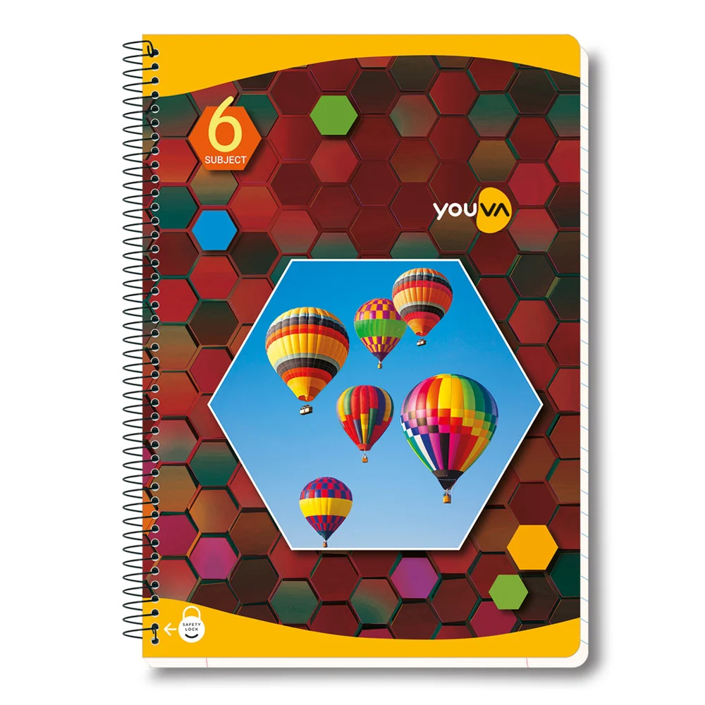 Navneet Youva Spiral Long Book A4 Size Single Line 300 Pages