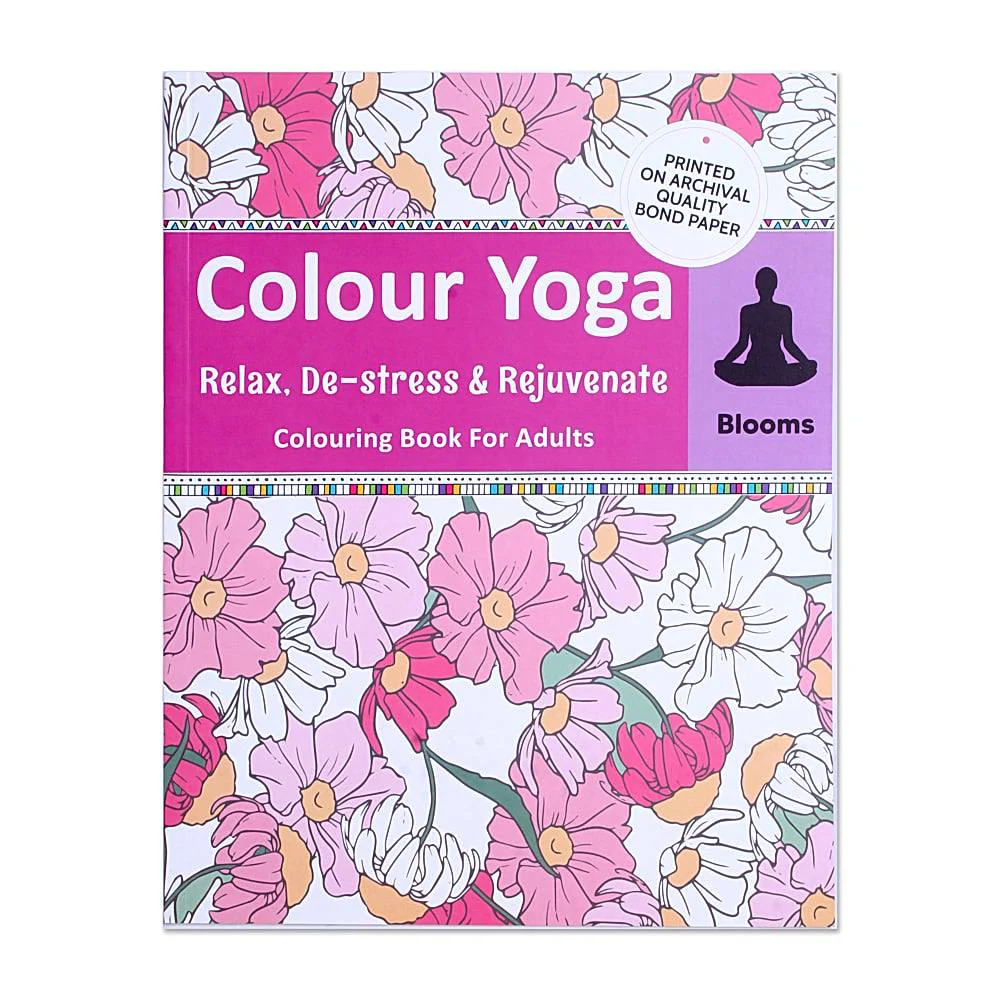 Little Birdie Blooms Colouring Book