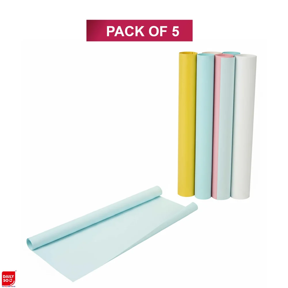 Dailyso Chart Paper 22X28 Inch - Multicolor - 5 Sheets