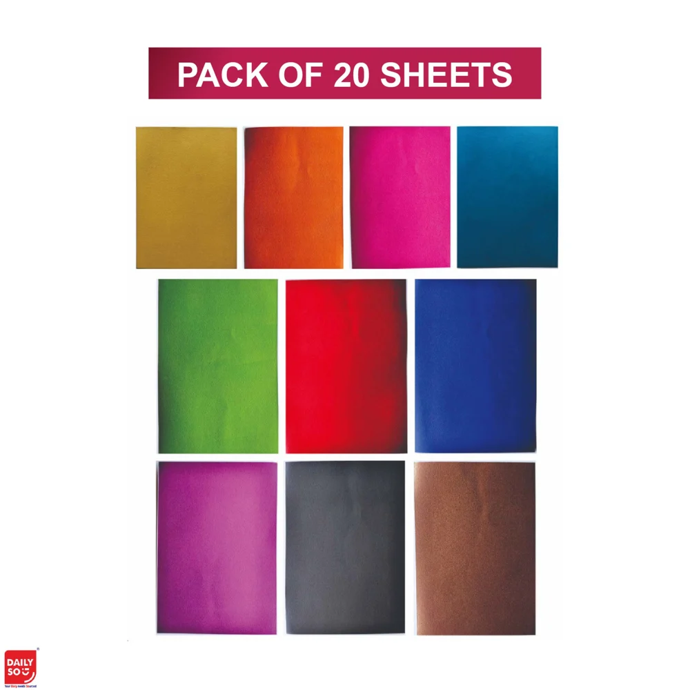 Dailyso Metalick Micro Sheet A4 - 20 Sheet