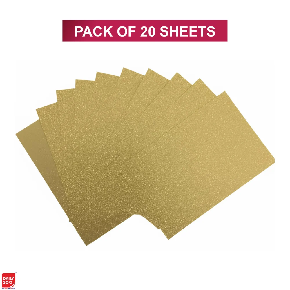 Dailyso Gold Micro Sheet A4 - 20 Sheet