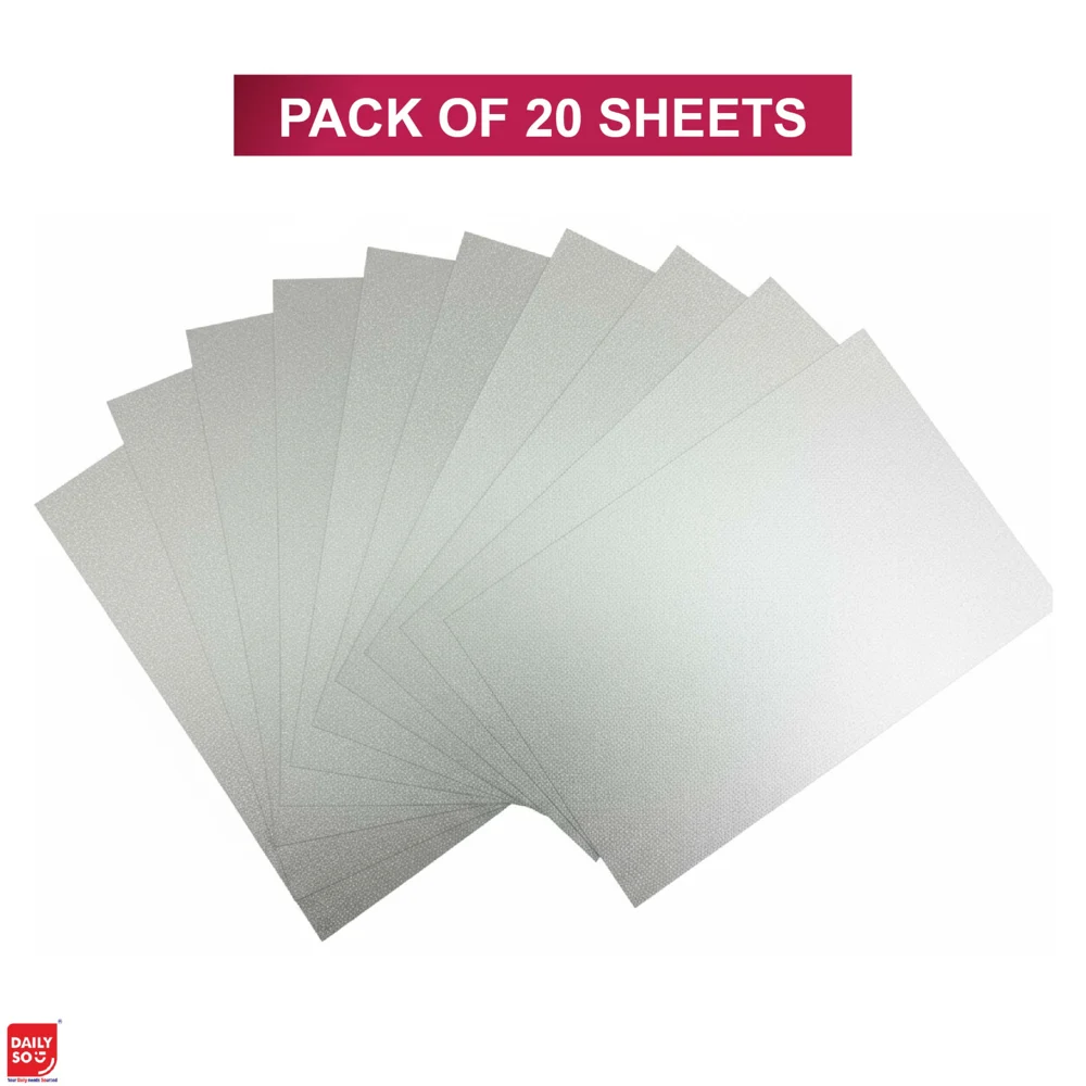 Dailyso Silver Micro Sheet A4 - 20 Sheet