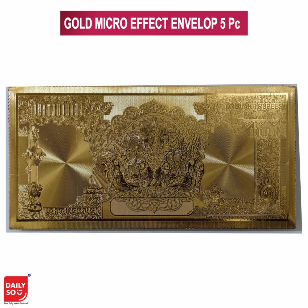 Dailyso Micro Envelop (Gold) - 5 Pc