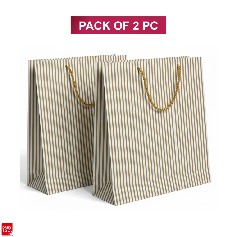 Dailyso Gold Superpaper Bag - 2 Pieces