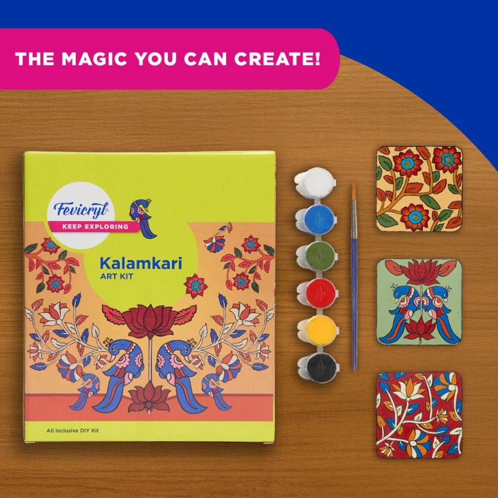 Pidilite Fevicryl Mini Art Of India Kalamkari Art Kit