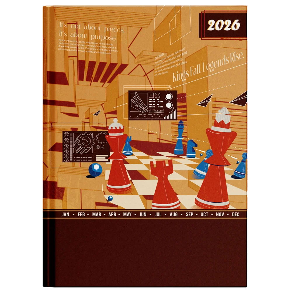 Matrikas Executive Impresso Diary 2026 D - 336 Pages