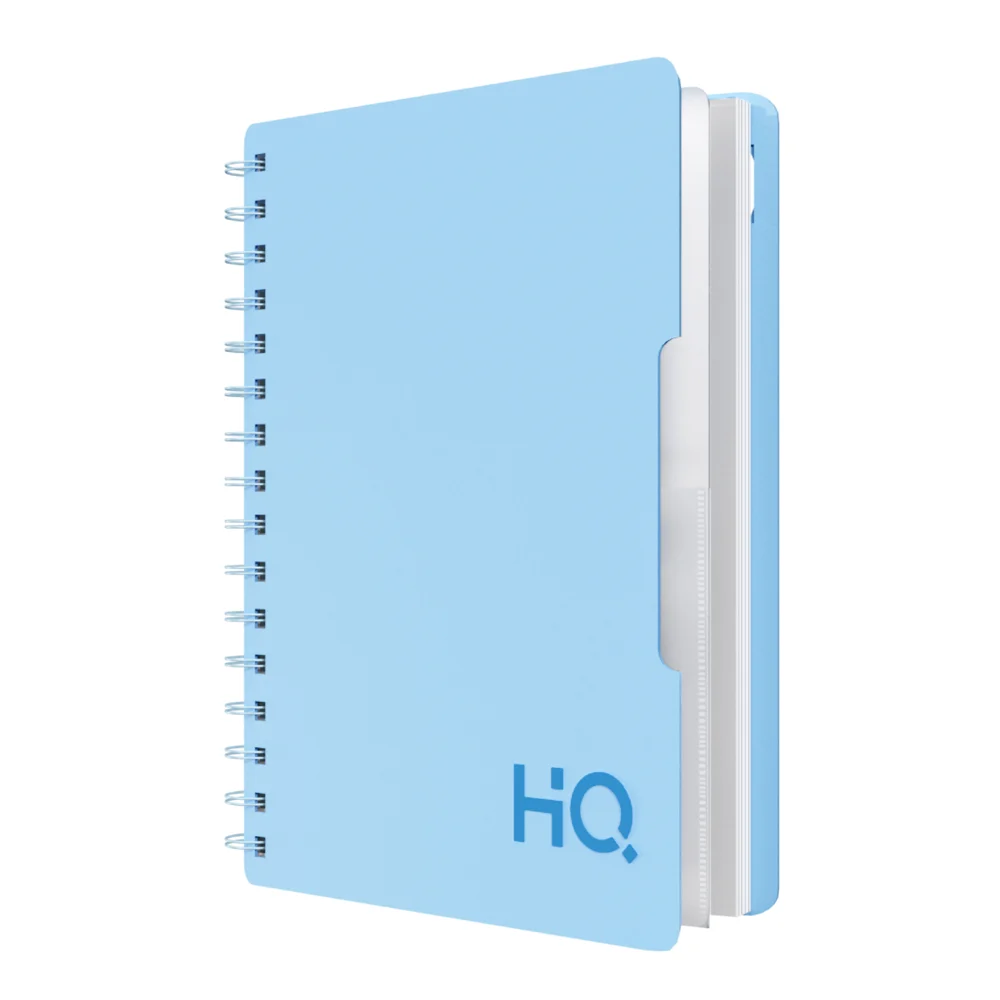 HQ Single Subject Book Single Line (A5 Size) 160 Pages - Marine Blue