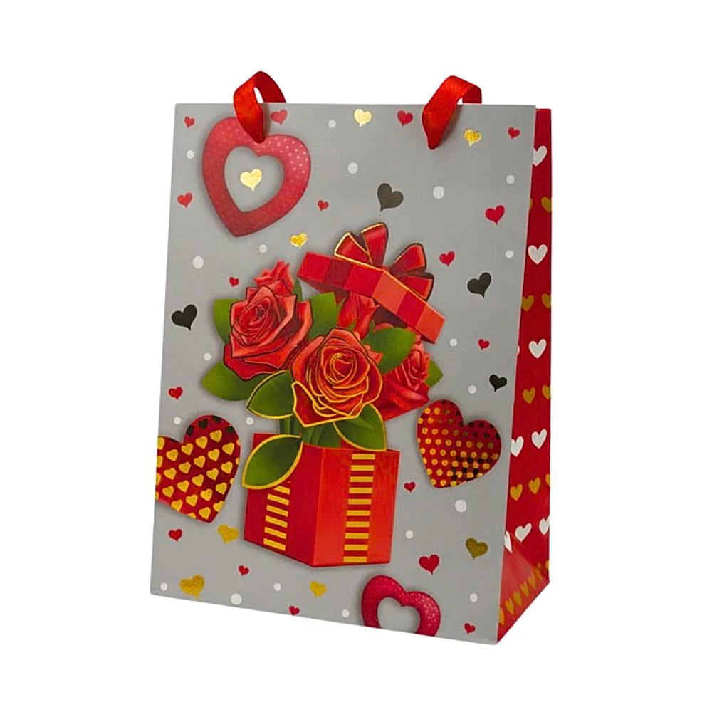 SE7EN Rose Printed Paper Gift Bag - Large Size