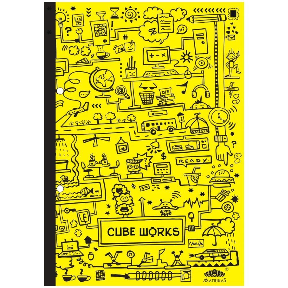 Matrikas CW-Pad-A4 Note book 160 pages - Pack of 4