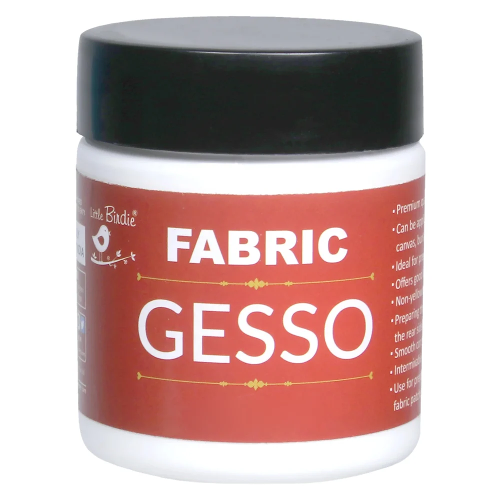 Little Birdie Acrylic Frbric Gesso Bottle 100 ml