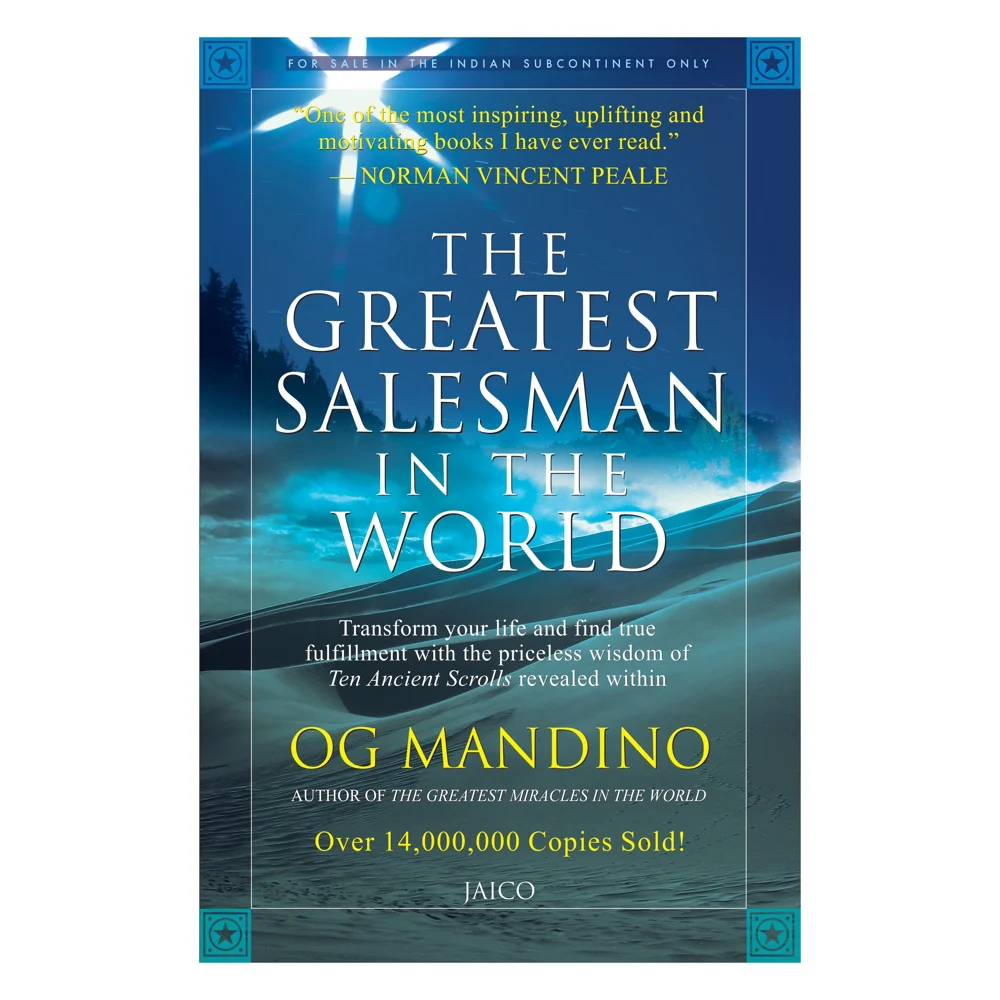 The Greatest Salesman In The World By OG Mandino | Jaico Publishing | Self-Help Book