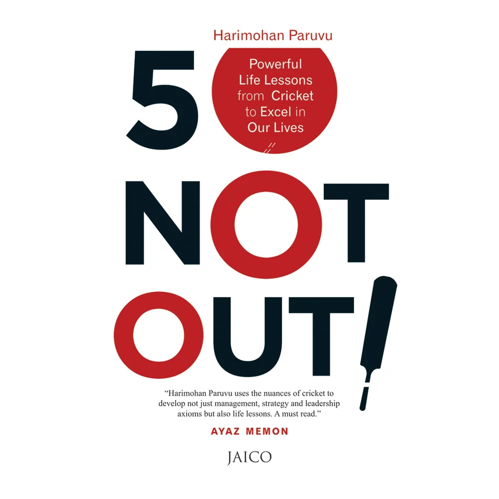 50 Not Out By Harimohan Paruvu | Jaico Publishing | Non-Fiction | Sports Book