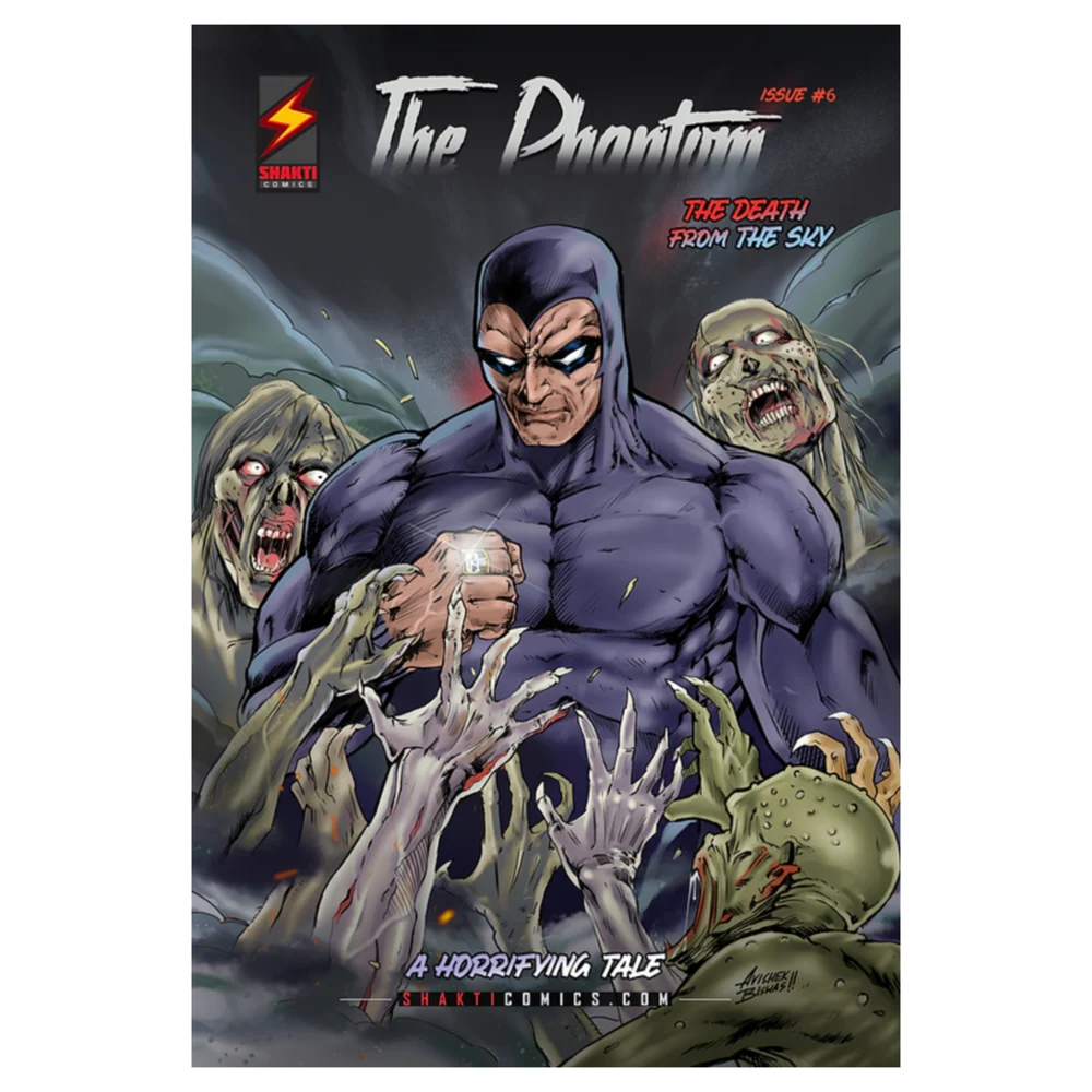 The Phantom Issue #6: Death From The Sky | Shakti Comics | Graphic Novel | Comic Book