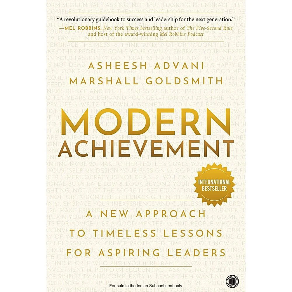 Modern Achievement By Asheesh Advani & Marshall Goldsmith | Jaico Publishing | Non-Fiction Book