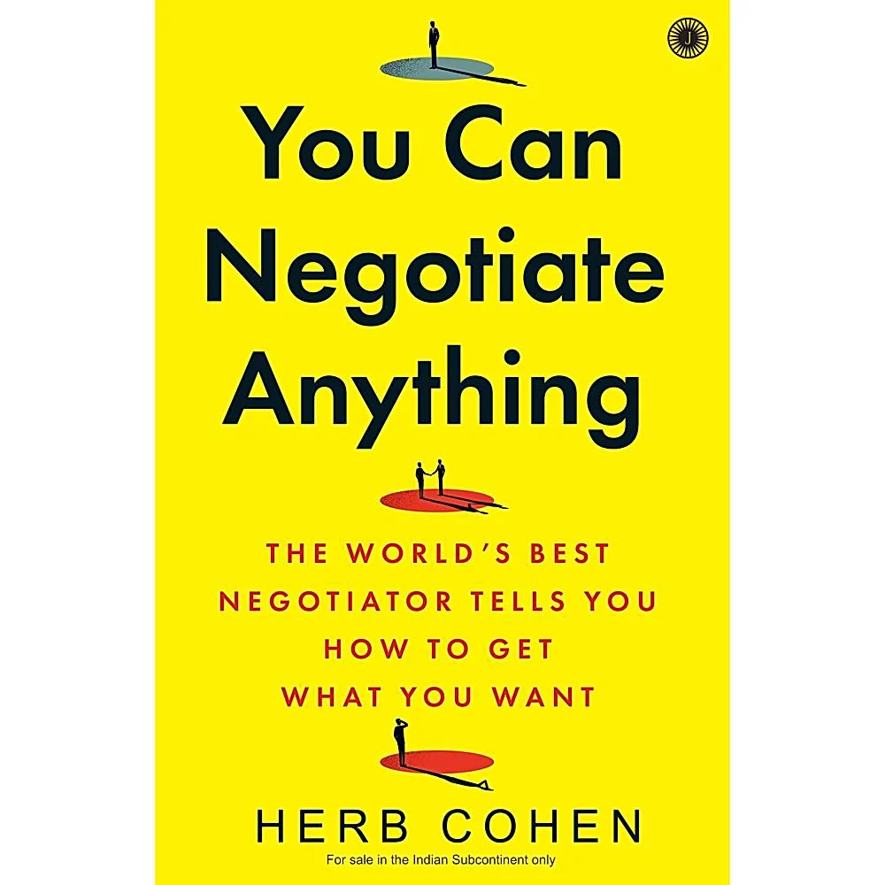 You Can Negotiate Anything By Herb Cohen | Jaico Publishing | Non-Fiction | Business & Economics Book