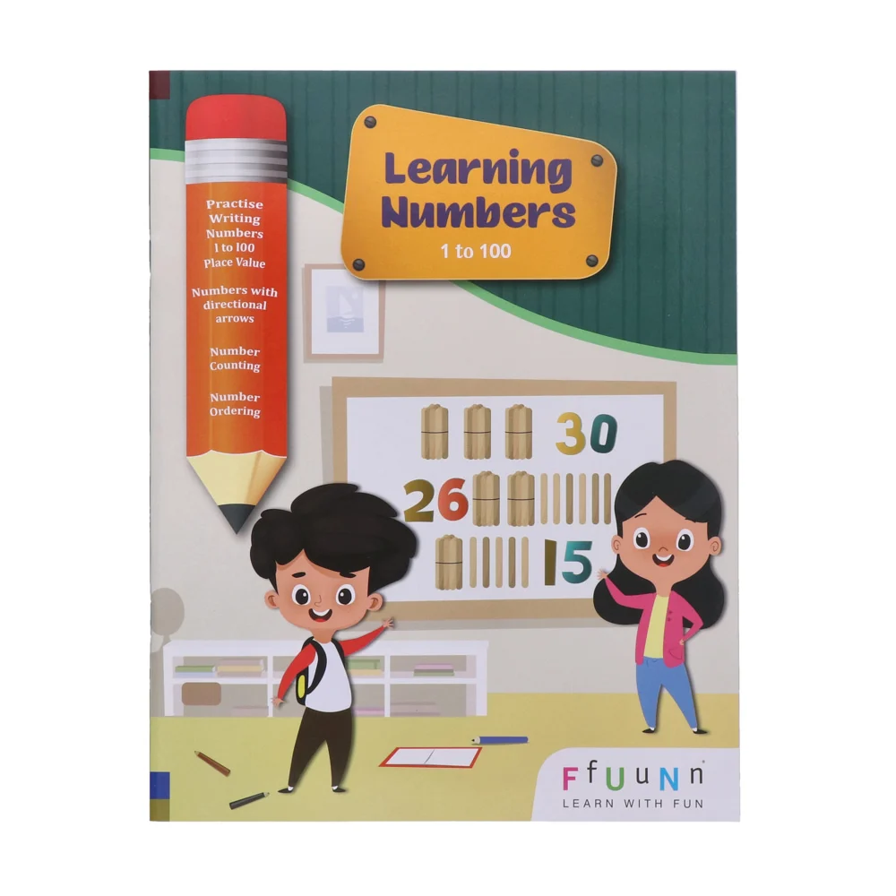 Navneet Ffuunn Learning Alphabet & Number Books Pack Of 3