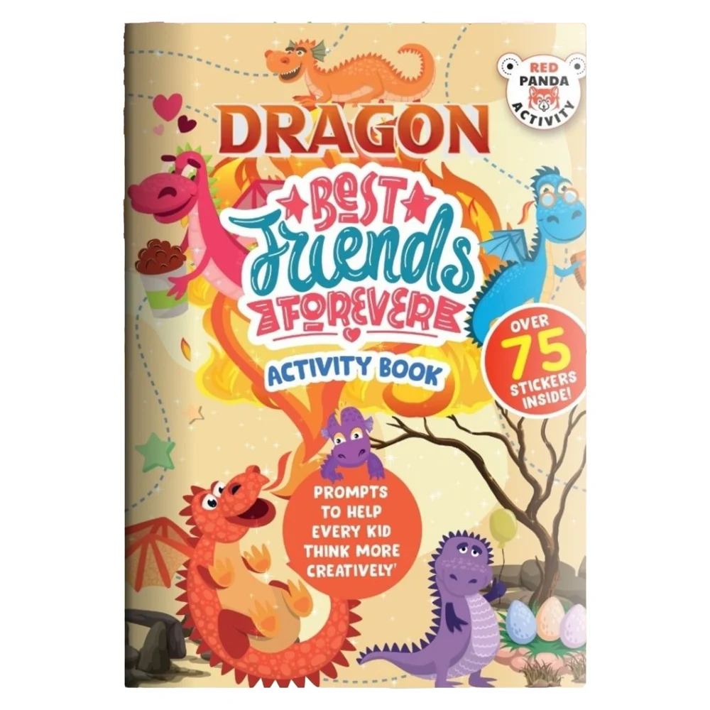 Dragon Best Friends Forever Activity Book | Red Panda | Children's Book