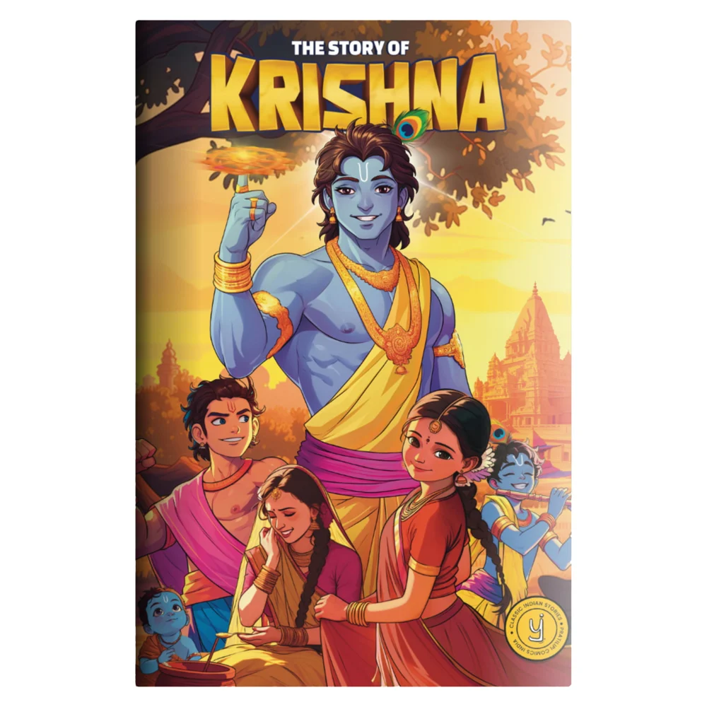 The Story of Krishna By Pratilipi | Westland | Children's Comic Book | Graphic Novel