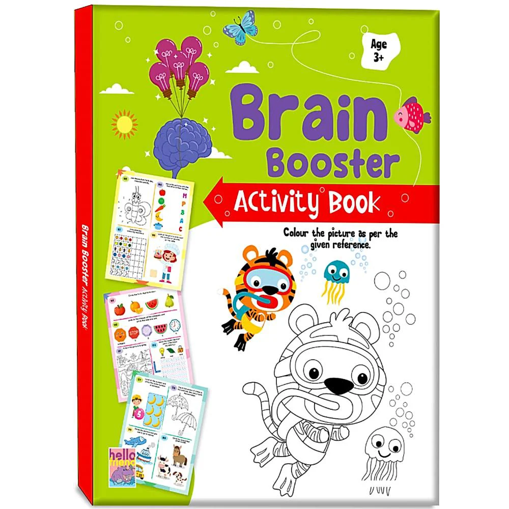 Hello Friend Brain Booster Activity Book