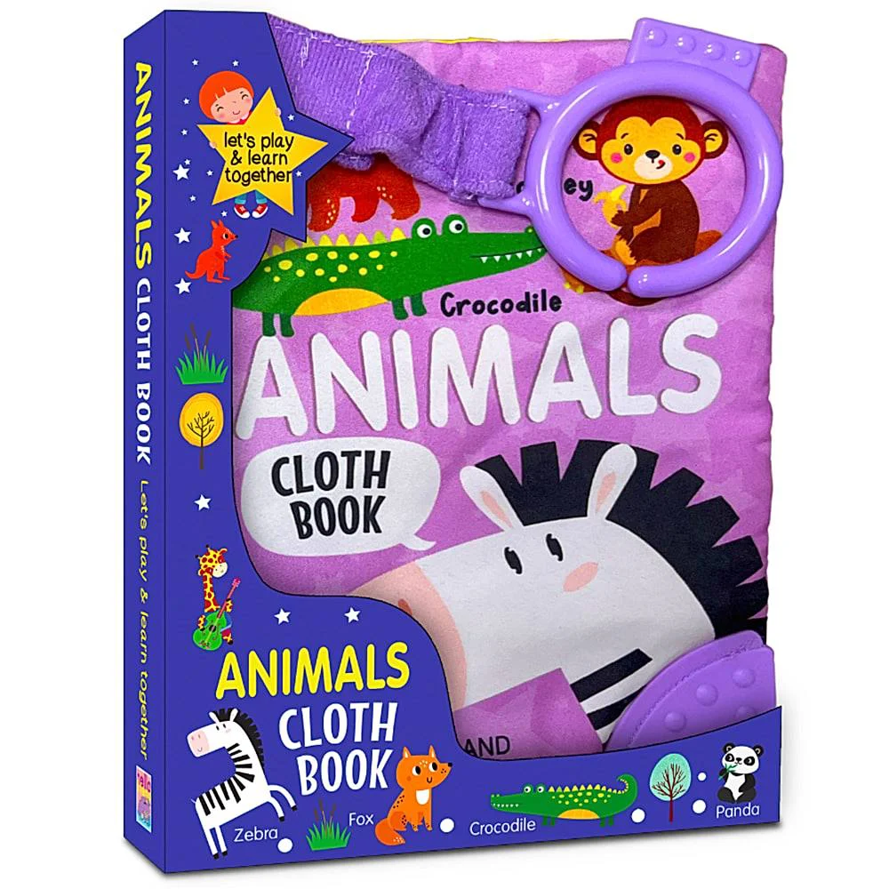 Hello Friend Animal Cloth Book