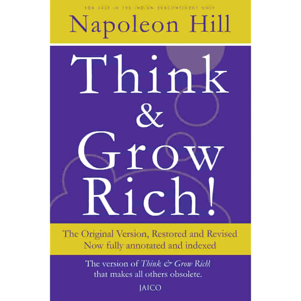 Think & Grow Rich! By Napoleon Hill | Jaico Publishing | Non-Fiction Book