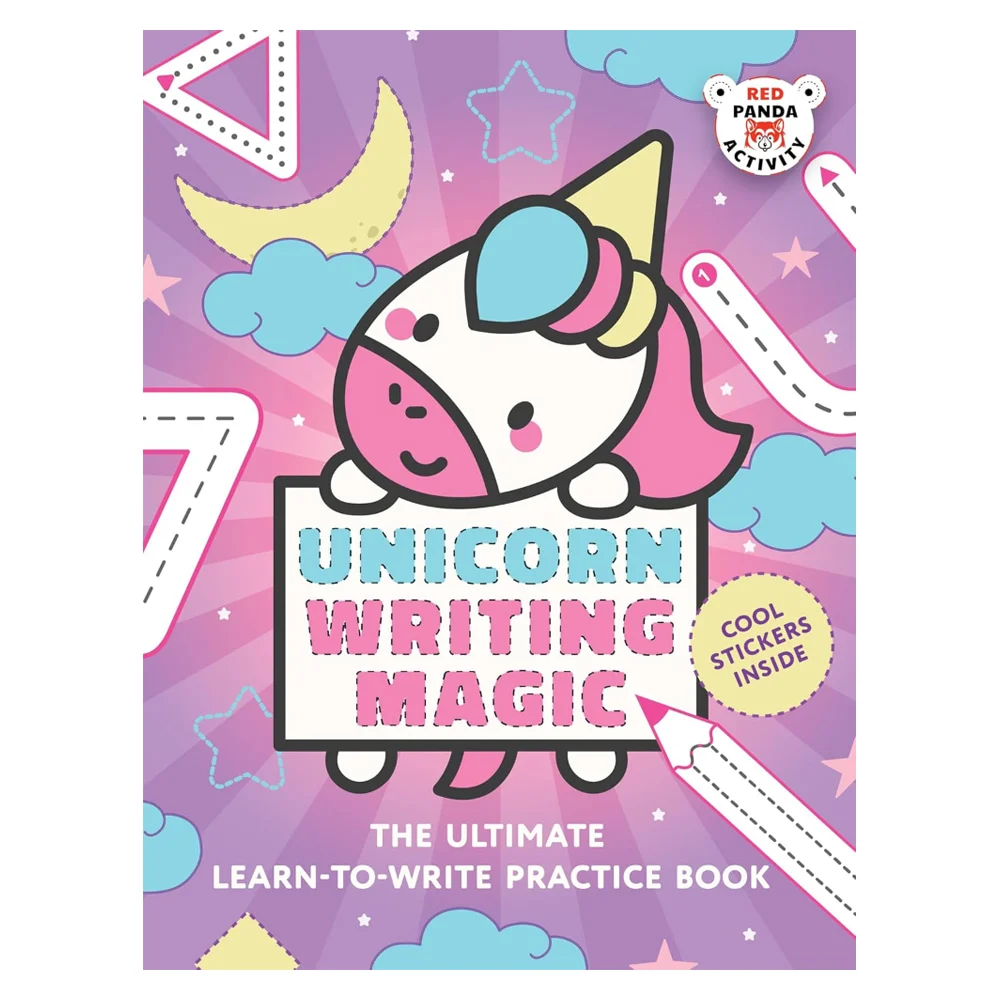 Unicorn Writing Magic Practice Workbook | Red Panda | Children's Activity Book