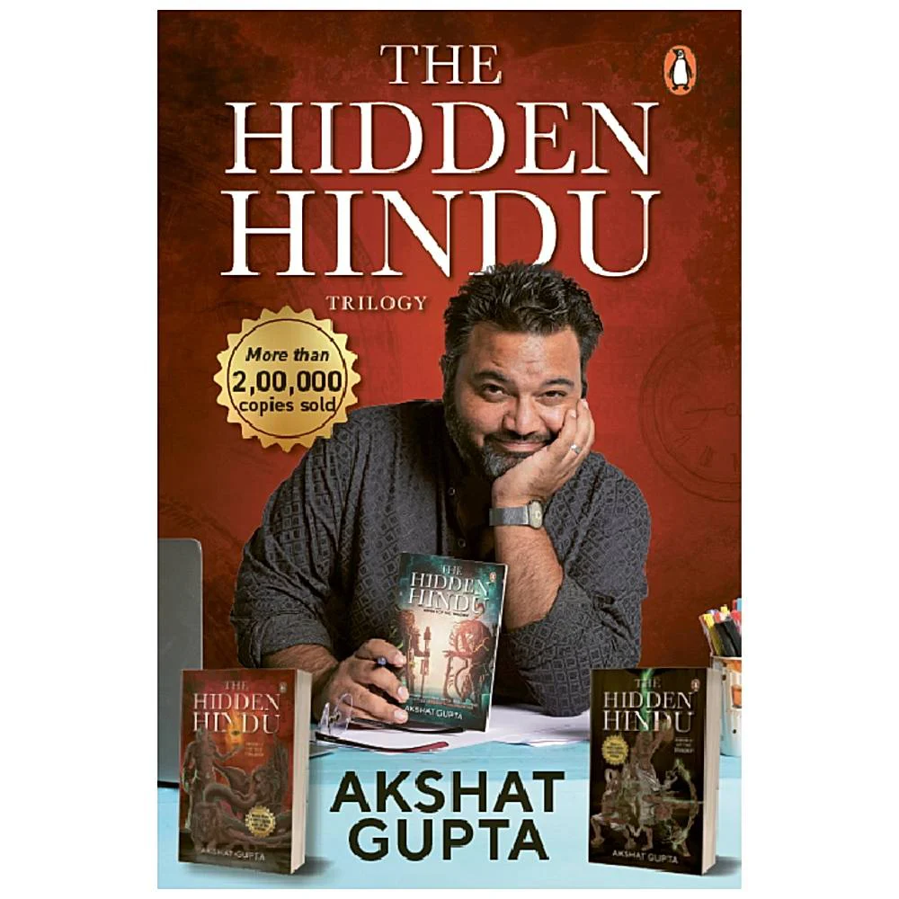 The Hidden Hindu Trilogy By Akshat Gupta | Box Set (Set of 3) | Mythical Fiction | Penguin Books