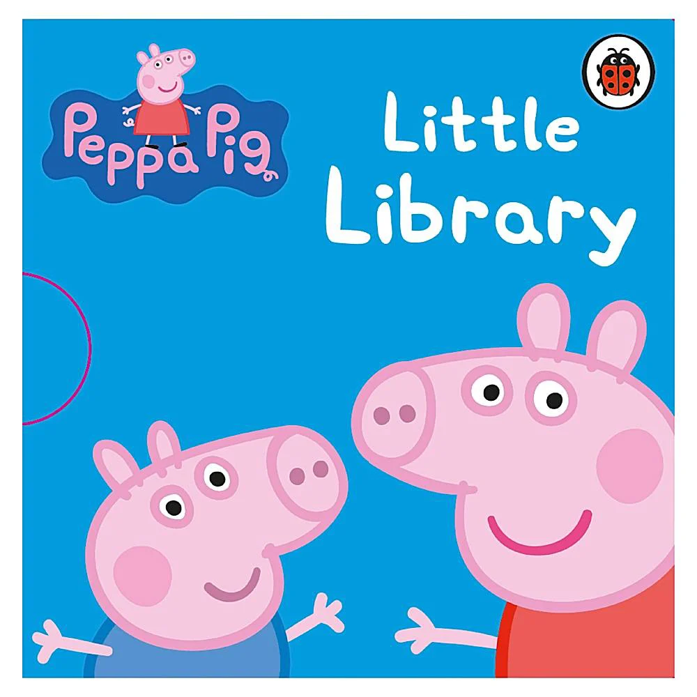 Peppa Pig - Little Library By Ladybird - Set of 6 Board Books | Pre-school Reading