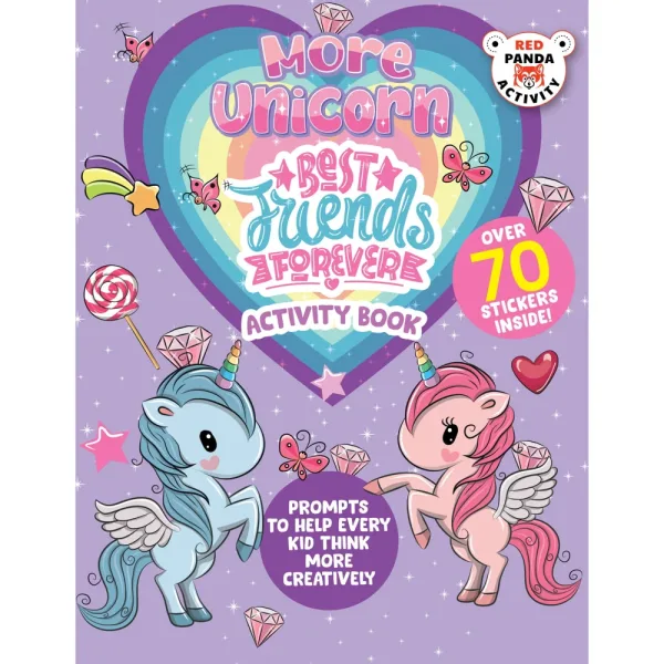 More Unicorns Best Friends Forever | Red Panda | Children's Activity Book