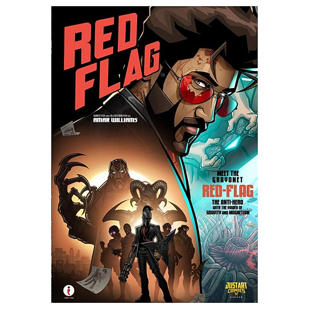 Red Flag An Action Graphic Novel By Amar Williams | Graphic Novel