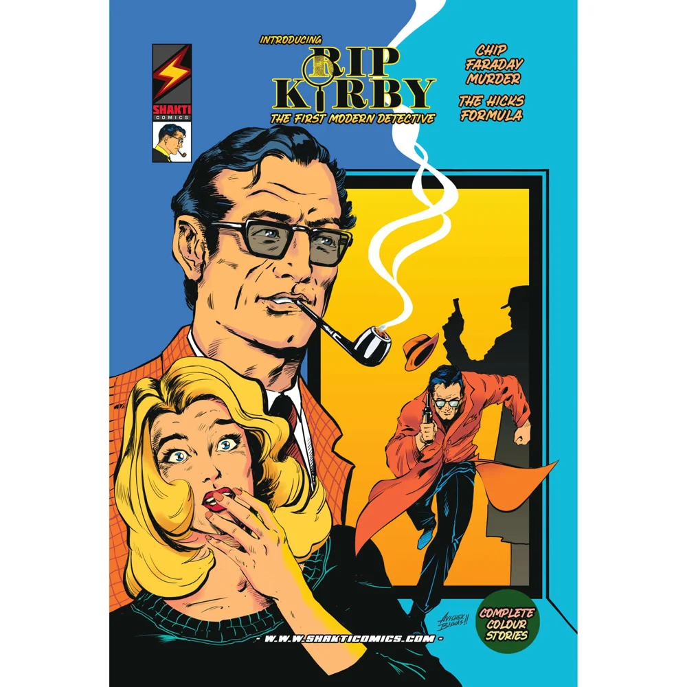 Rip Kirby - Chip Faraday Murder By Ward Greene | Shakti Comics | Noir | Graphic Novel