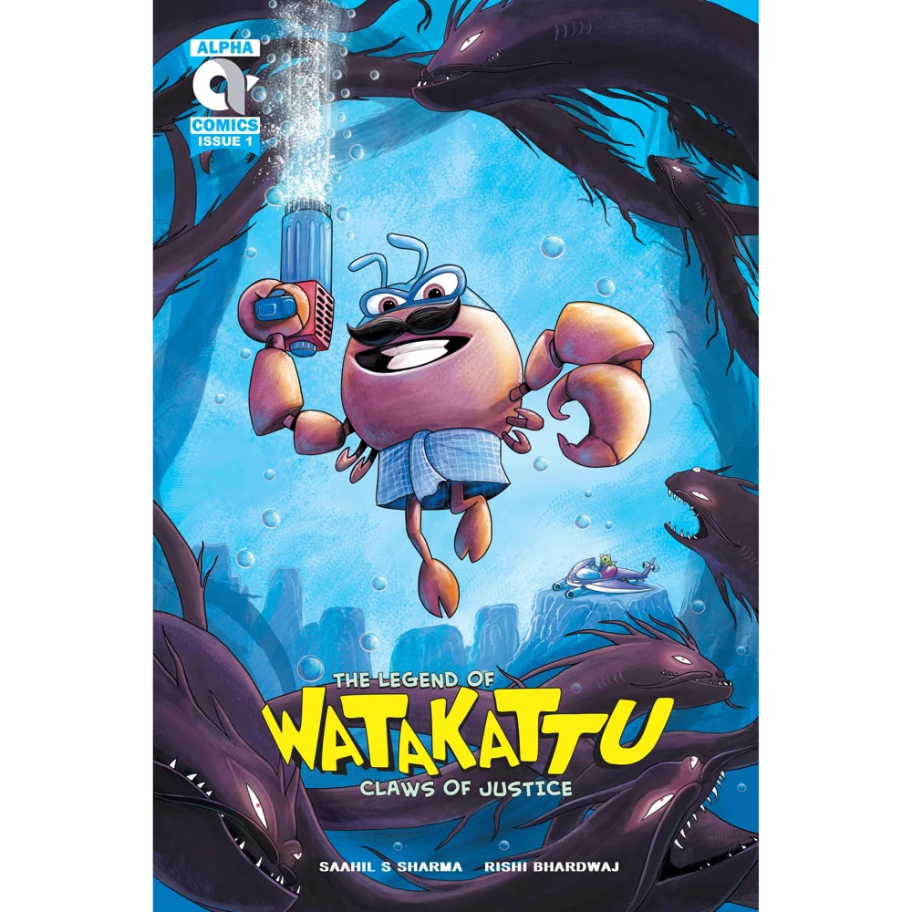 The Legend Of Watakattu - Claws Of Justice | Issue 1 | Alpha Comics | Graphic Novel | Comic Book
