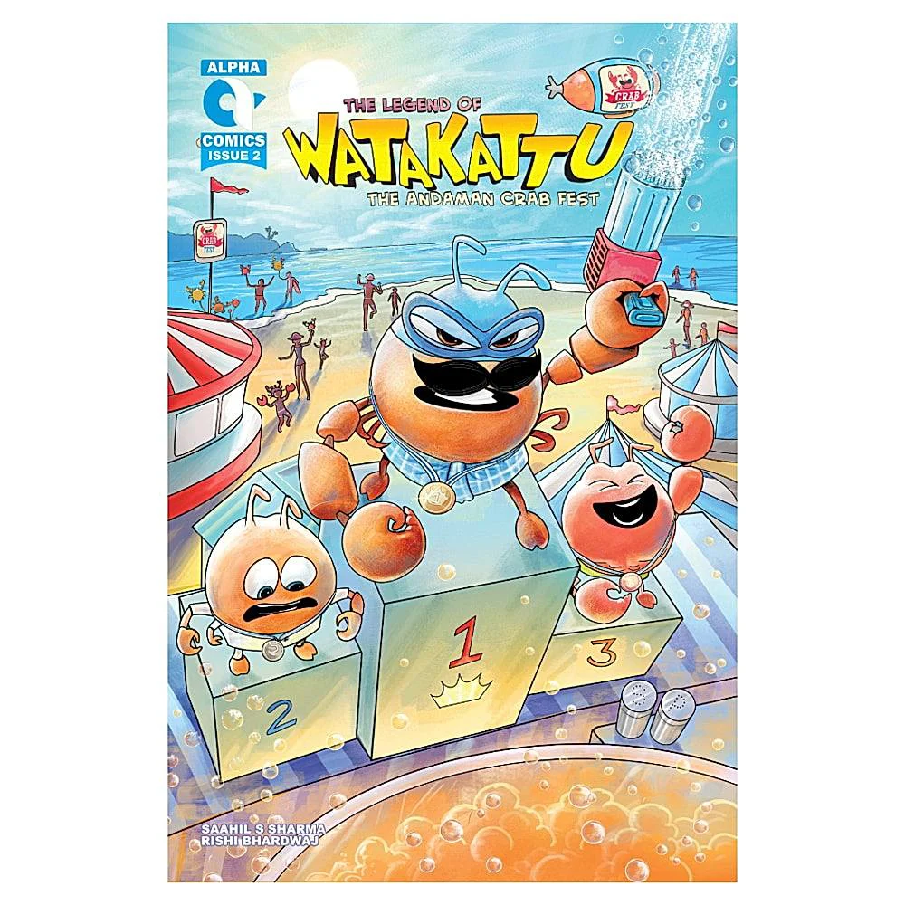 The Legend Of Watakattu - Andaman Crab Fest | Issue 2 | Alpha Comics | Graphic Novel | Comic Book