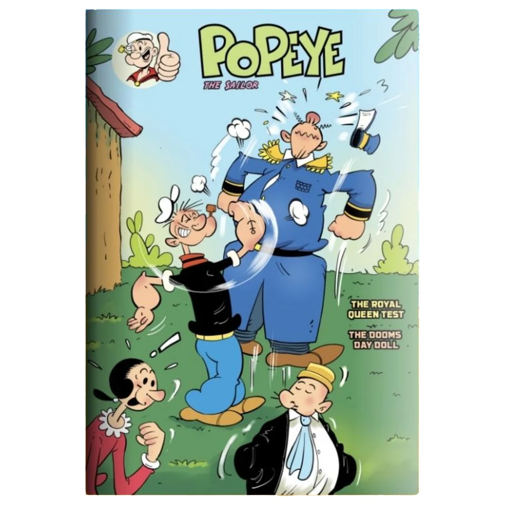 Popeye The Sailor - The Royalty Queen Test & The Dooms Day Doll By E C Segar | Westland | Comic Book | Graphic Novel
