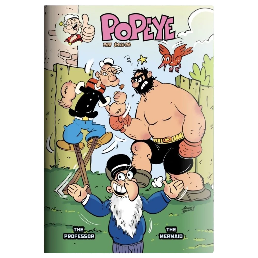 Popeye The Sailor The Professor & The Mermaid By E C Segar | Westland | Comic Book | Graphic Novel