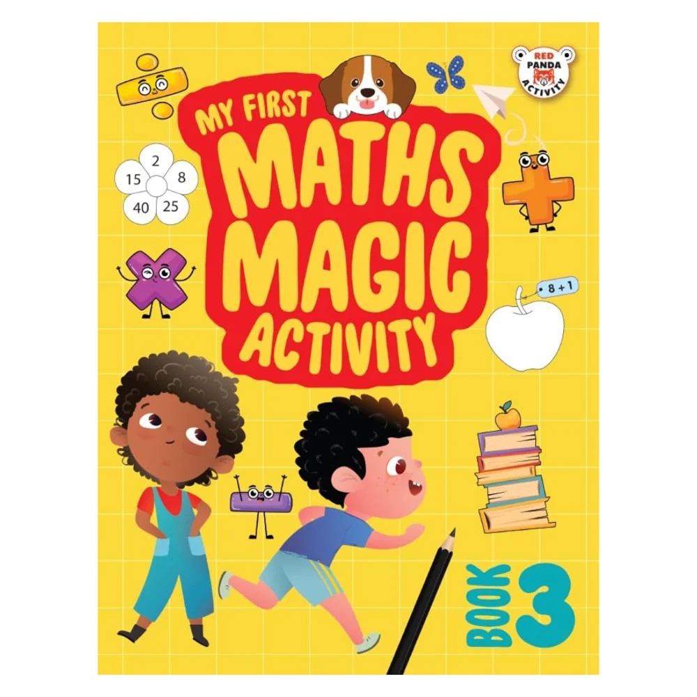 My First Maths Magic Activity Book 3 by Red Panda | Children Activity Book | Westland Books