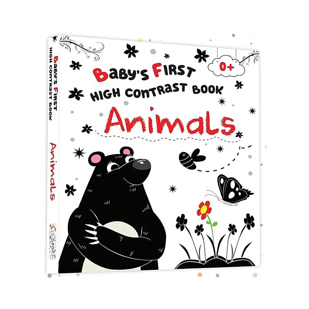 Contrast Playtime - Timeless High Contrast Black & White Board Book | Infant & Baby Book| Pegasus Books