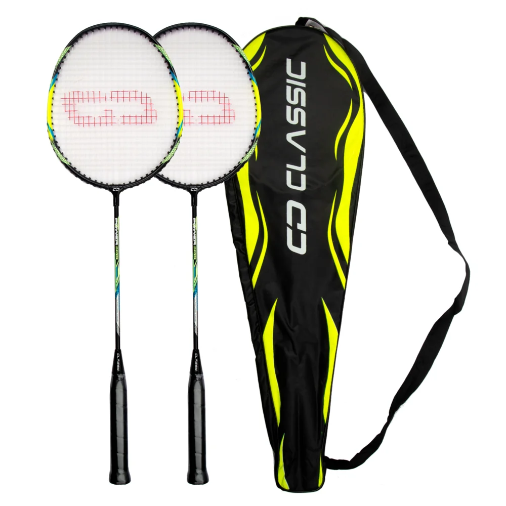 Classic CD Badminton Racket With Cover (Assorted) - Set Of 2