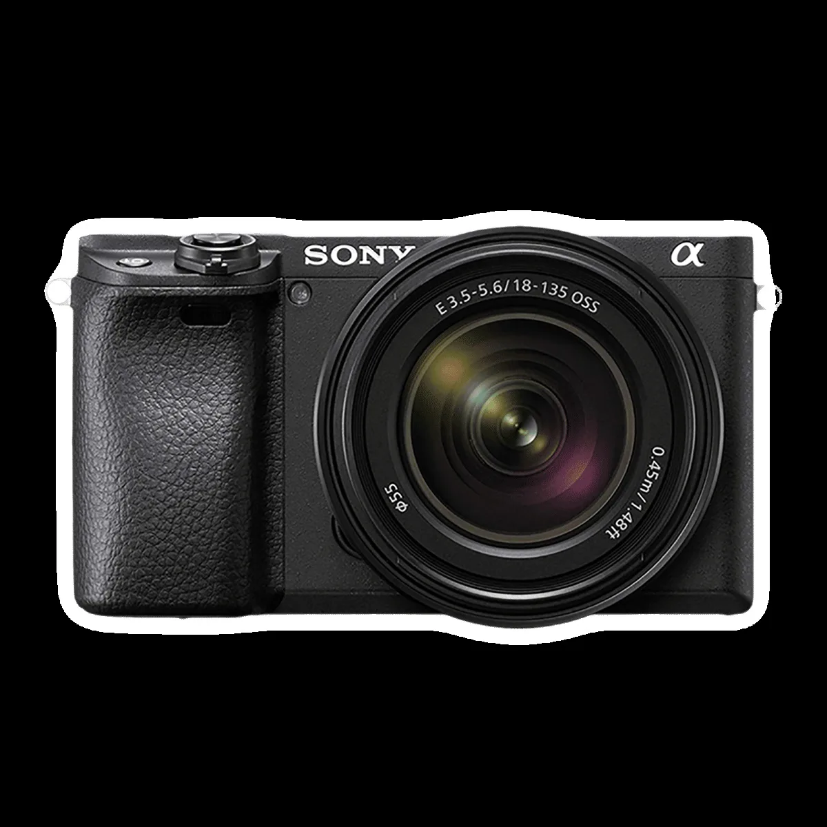 SONY Alpha 6400 24.2MP Mirrorless Camera (18-135 mm Lens, 23.5 x 15.6 mm Sensor, Tiltable LCD Screen)