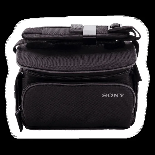 SONY LCSU10 Recycled Polyester Camera Shoulder Bag For DSLR (LCSU10 , Black )