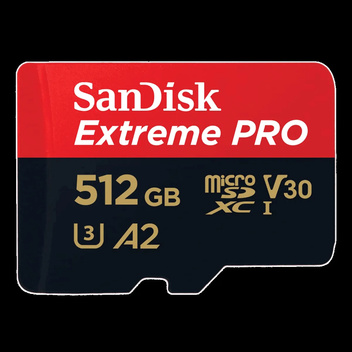 SanDisk Extreme PRO MicroSDXC 512GB Class 3, Class 30 200MB/s Memory Card