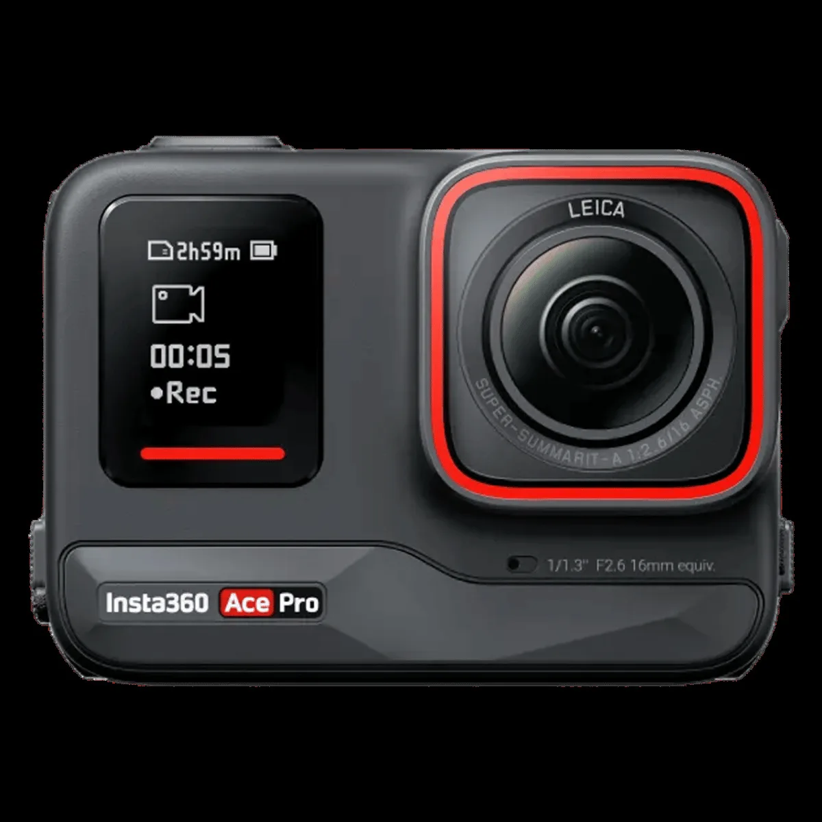 Insta360 Ace Pro 2 4K and 48MP 120 FPS Waterproof Action Camera with Dual AI Chip (Black)