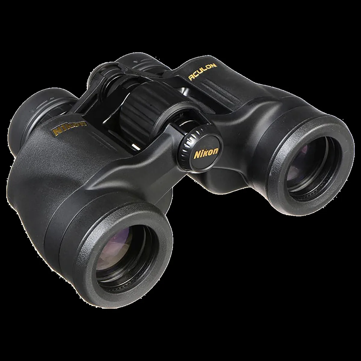 Nikon Aculon A211 7x 35mm Porro Prism Optical Binoculars (Aspherical Eyepiece Lenses, BAA810SA, Black)