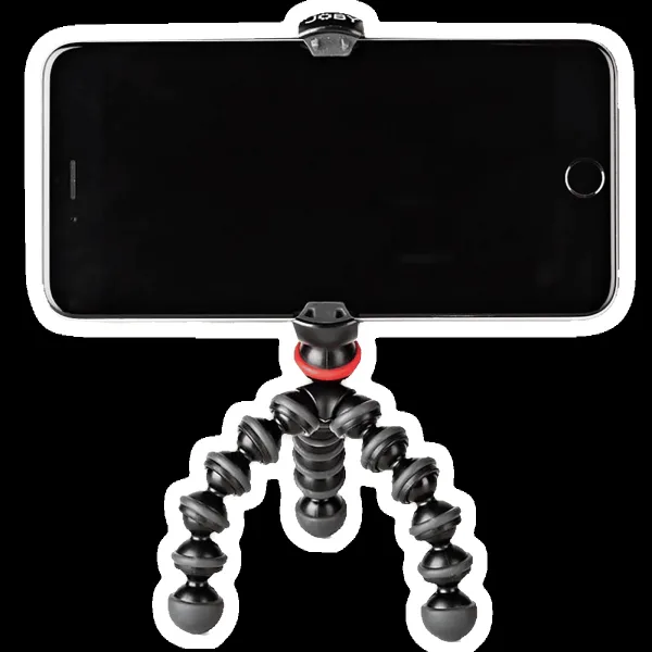 JOBY JB01517-0WW 13cm Adjustable Mini GorillaPod for Mobile (Flexible Legs, Charcoal Black)