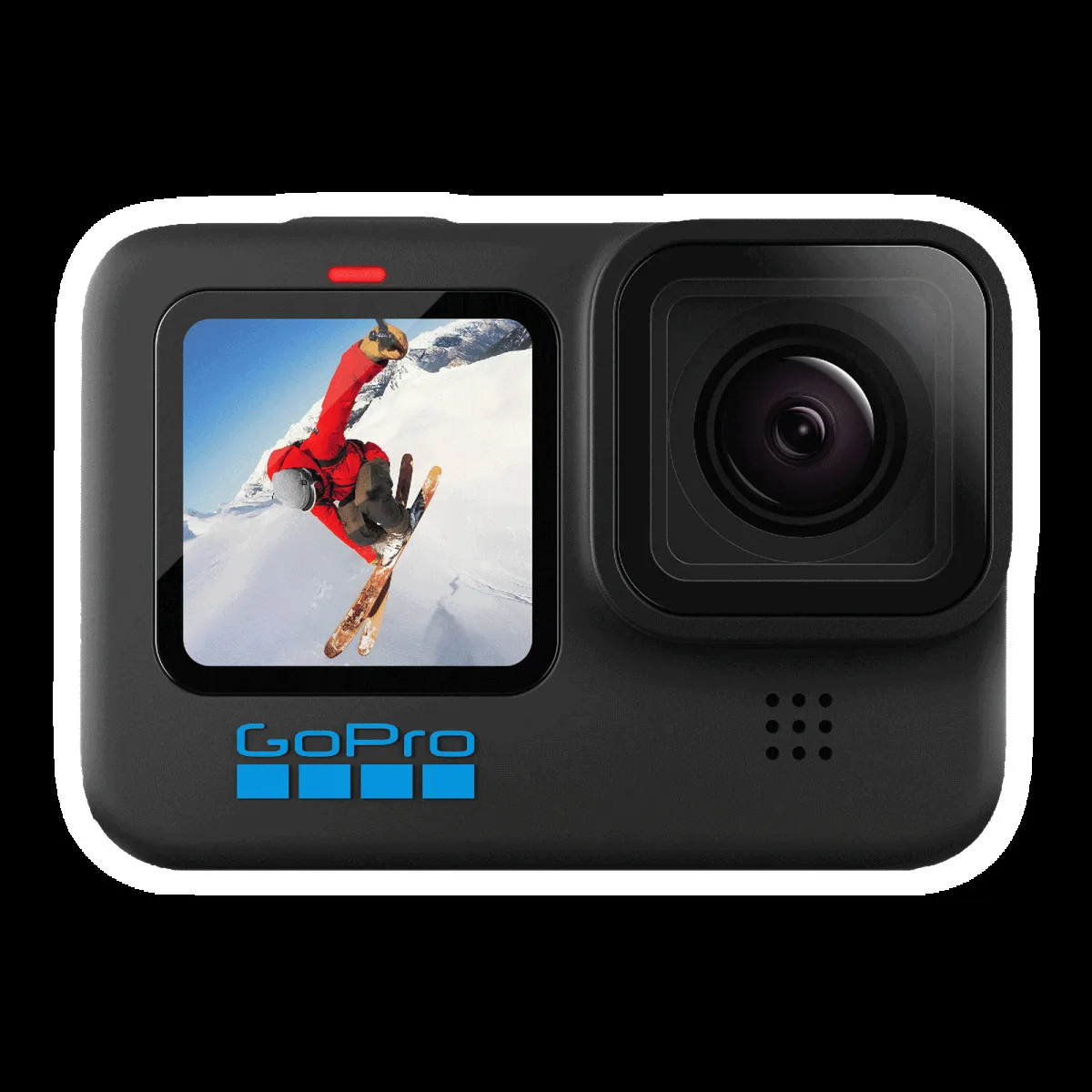 GoPro Hero10 5.3K and 23MP 60 FPS Waterproof Action Camera with HyperSmooth 4.0 Image Stabilization (Black)