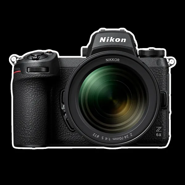 Nikon Z 6II 24.5MP Mirrorless Camera (24-70 mm Lens, 35.9 x 23.9 mm Sensor, Tilting TFT Touch-Sensitive LCD)